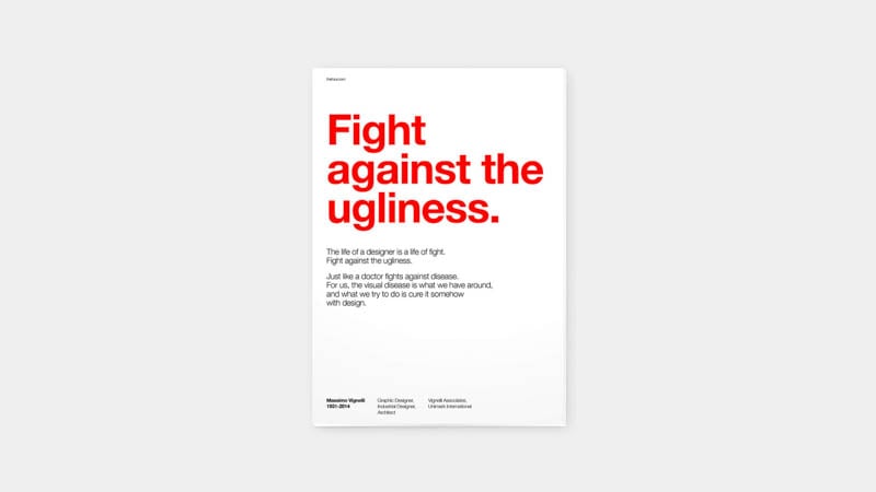 Massimo Vignelli: Best Quotes