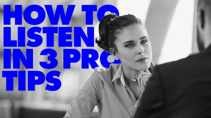 The Three Principles of a Great Listener