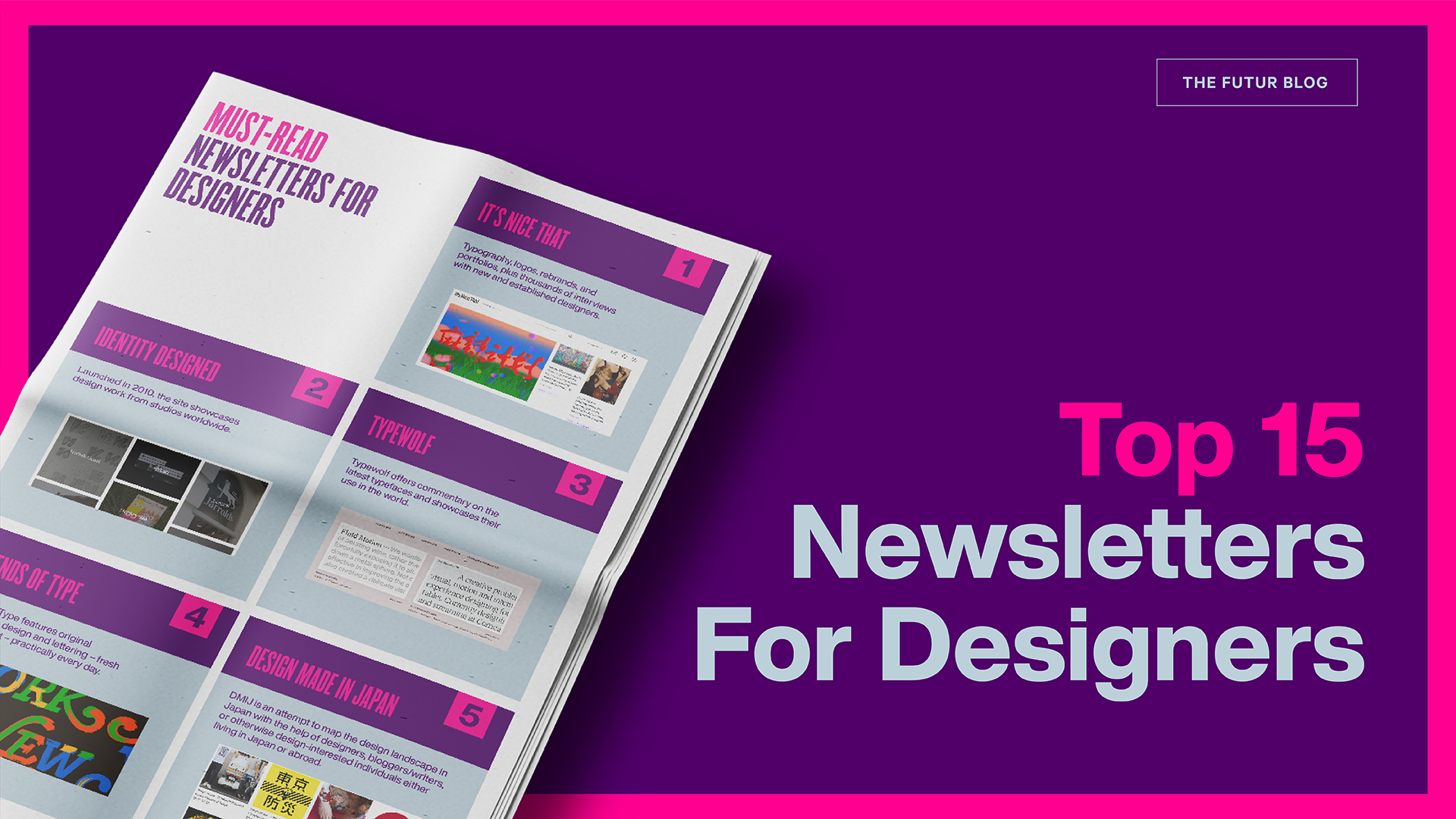 Top 15 Newsletters For Designers